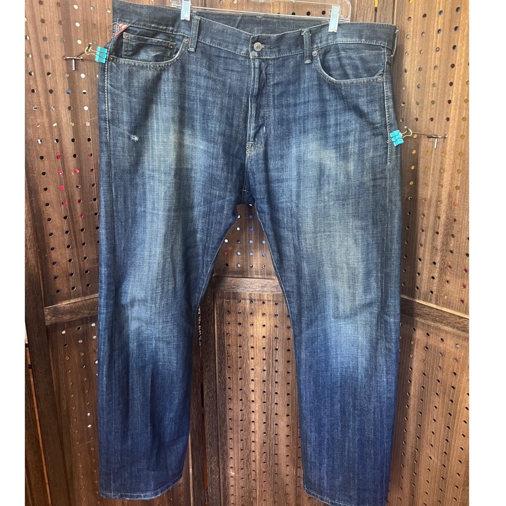 Denim and Supply Ralph Lauren Straight Fit Distressed Jeans men's 40x30